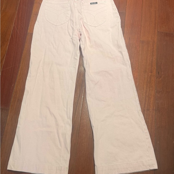 ROLLA'S Pink High Rise Wide Leg Jeans. Size 25. Like new- worn once. - Picture 7 of 7